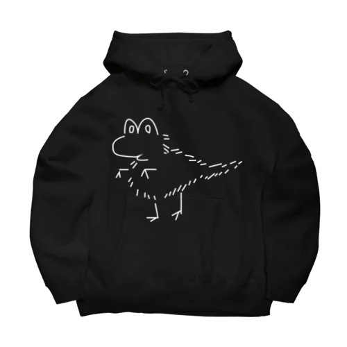 きょうりゅうみたいないきもの　白線 Big Hoodie