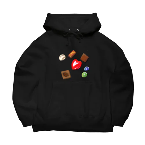 チョコレート Big Hoodie