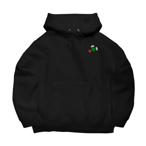 ４ボタン Big Hoodie