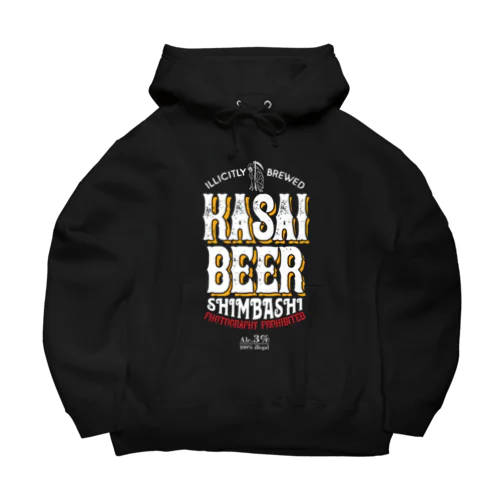 KASAI BEER ビッグシルエットパーカー