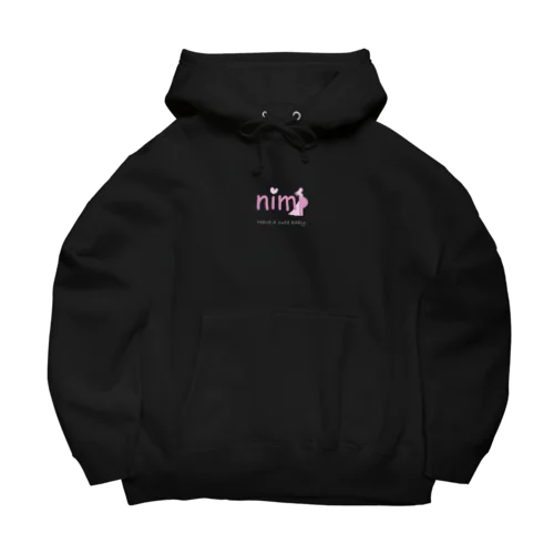 新しい命に優しい世界。nimp Big Hoodie