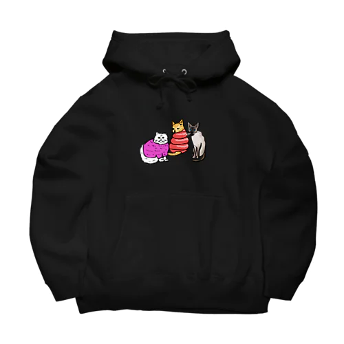 シャム寒 Big Hoodie