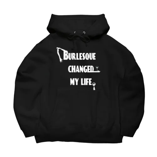 BCML　ホワイトプリント Big Hoodie