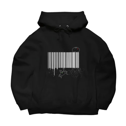 bar code friends Big Hoodie