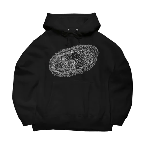 星男　MENU　ホワイト Big Hoodie