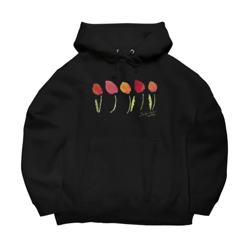 sakusaku tulips Big Hoodie