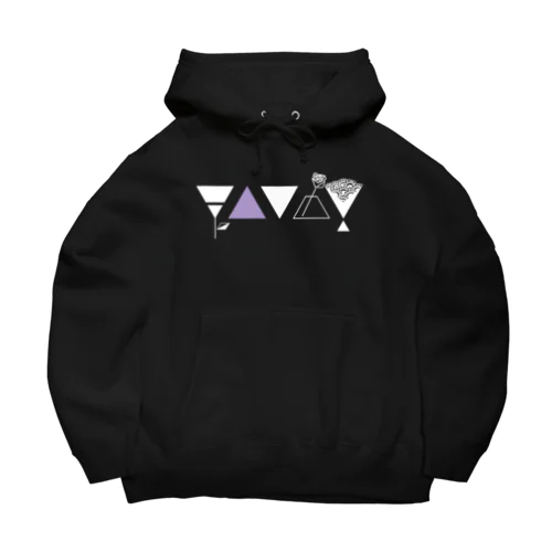 MEERR△FlowerBaseW Big Hoodie