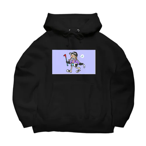 バールレディ Big Hoodie