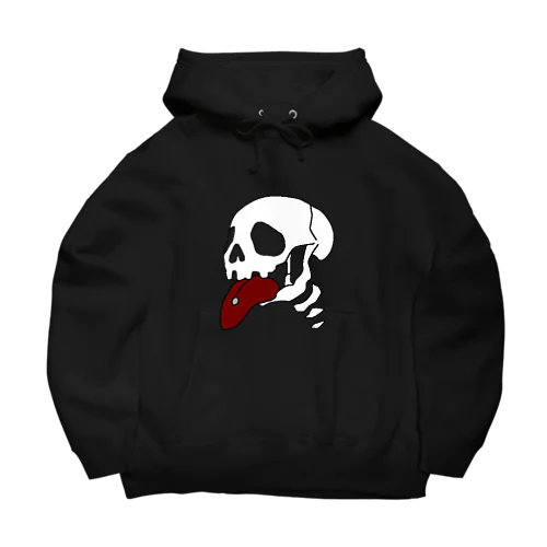 ガイコツピアス Big Hoodie
