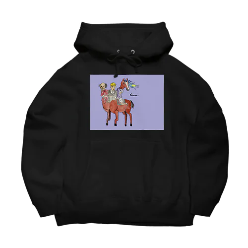 第２弾 ビッグシルエットパーカー 黒 Big Hoodie