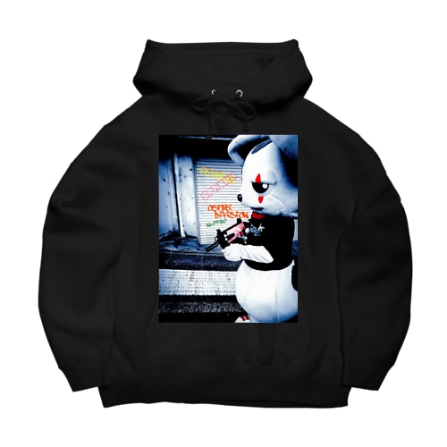 カチコミわんちゃん Big Hoodie