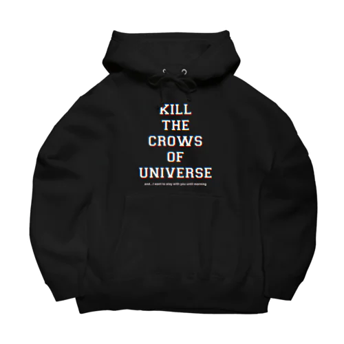 KILL the CROWS of UNIVERSE ビッグシルエットパーカー