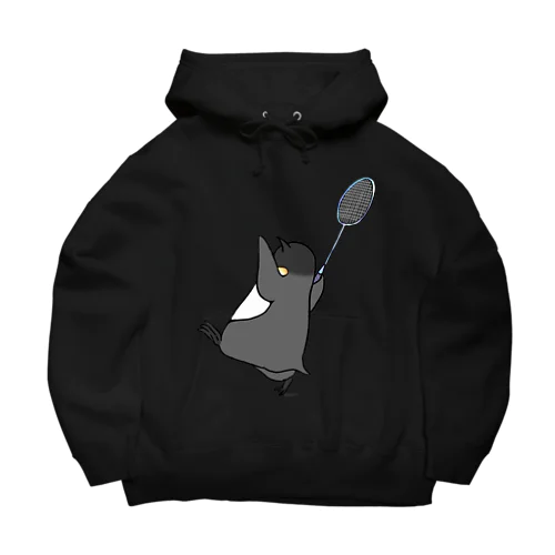 バドミントンをするペントロー Big Hoodie