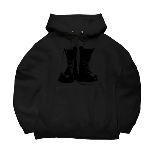 レースアップブーツ Big Hoodie