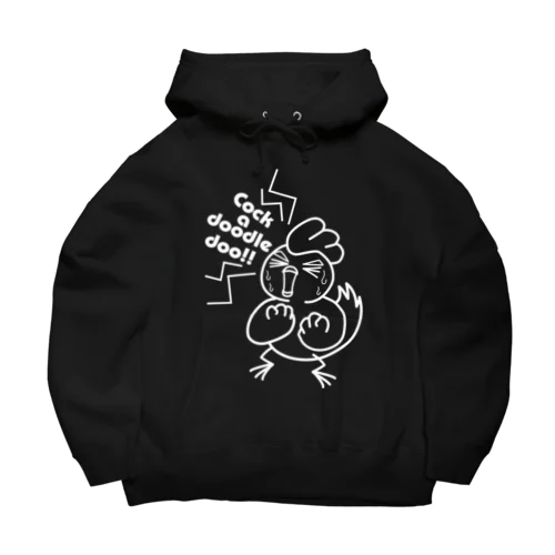 にわぼび！叫ぶ！白線 Big Hoodie