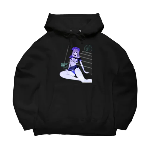 GET WET セーラーガール マリンブルー Big Hoodie