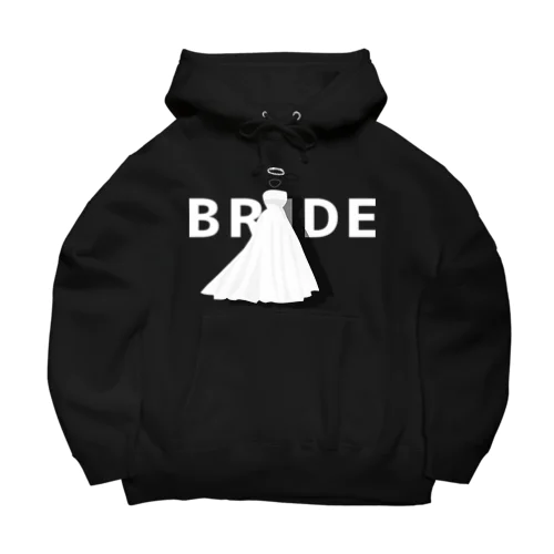 ペア(BRIDE)ドレス_白_FW ビッグシルエットパーカー