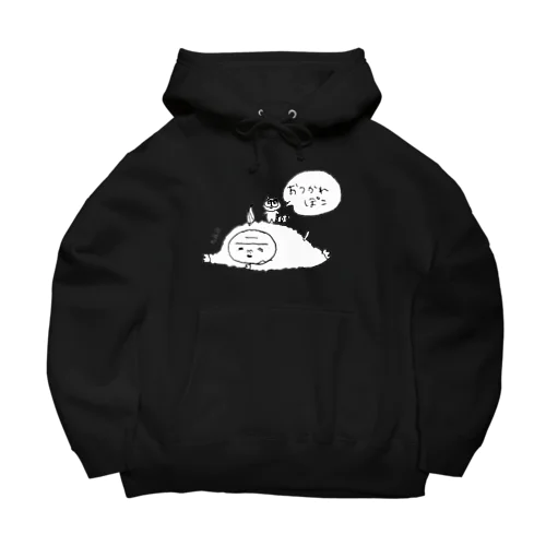 おつかれぽこ Big Hoodie