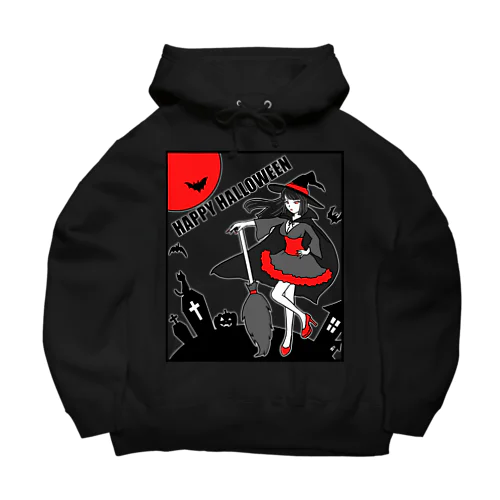 魔女のハロウィンナイト Big Hoodie