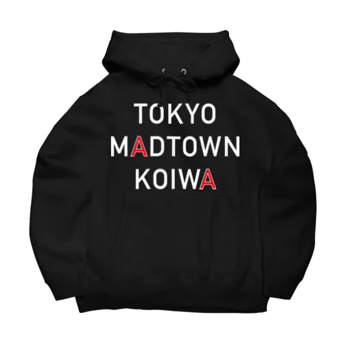 Tokyo Madtown Koiwa (白文字) ビッグシルエットパーカー