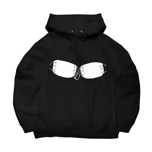 給付マスクブラ Big Hoodie