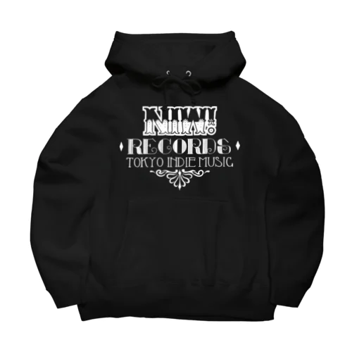 Niw! handwriting OUTER Big Hoodie