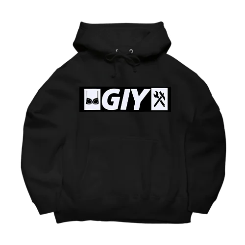 GIY ビッグシルエットパーカー