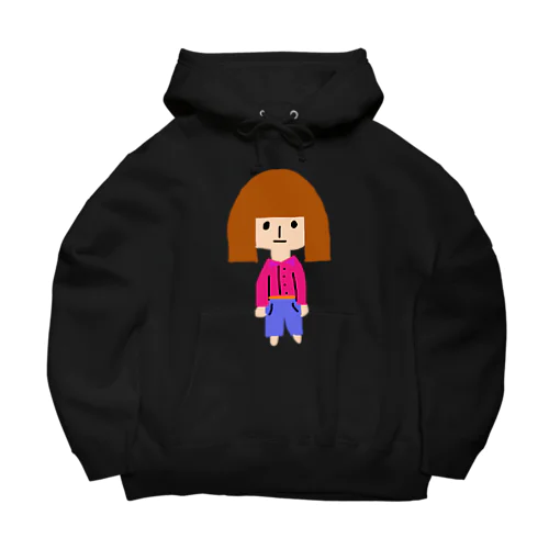 女の子ビッグパーカー Big Hoodie