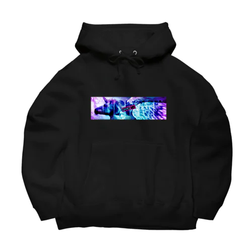 フーディ(MOON_BK_B) Big Hoodie