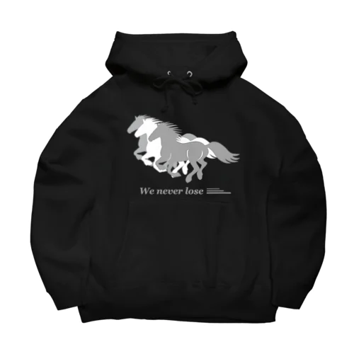 Run！Run！Horse Big Hoodie