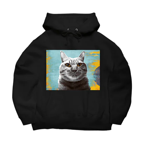 ネコのだいず君 Big Hoodie