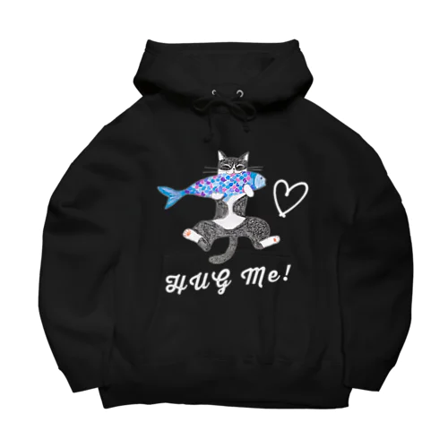 HUG♡Me！(White) Big Hoodie