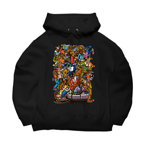 Old School Hip Hop Big Hoodie