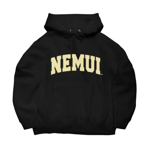 NEMUI UNIVERSITY ビッグシルエットパーカー