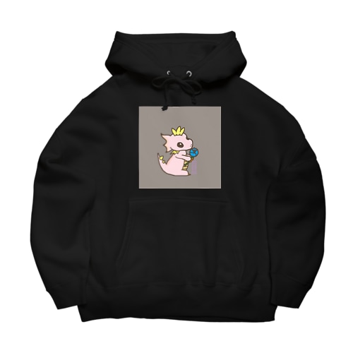 【お姫様ごっこ恐竜】 Big Hoodie