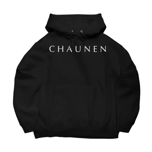 CHAUNEN（ちゃうねん）白 ビッグシルエットパーカー