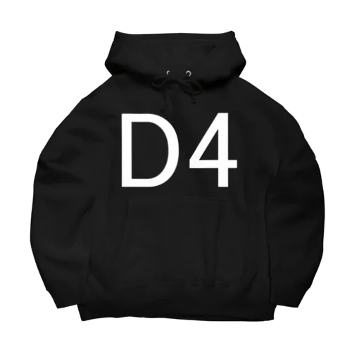 闇のD4 Big Hoodie