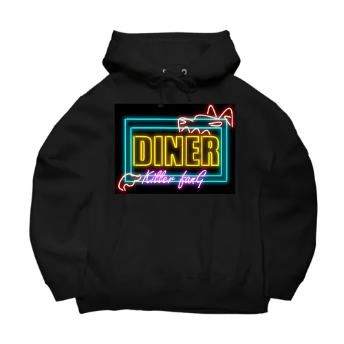 DINER Killer fanG シリーズ ビッグシルエットパーカー