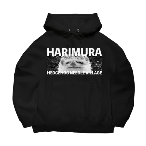 HARIMURA（白） ビッグシルエットパーカー