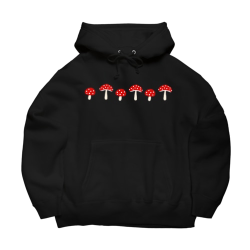 でこぼこキノコ Big Hoodie
