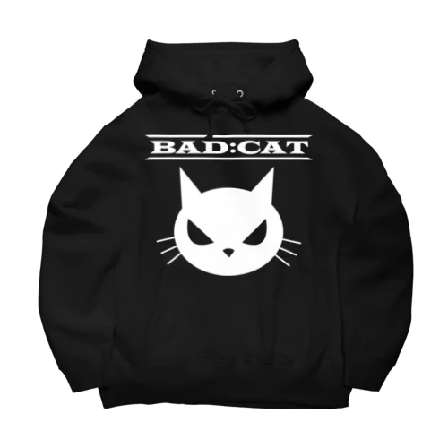 反抗期の猫シリーズ BAD CAT Big Hoodie