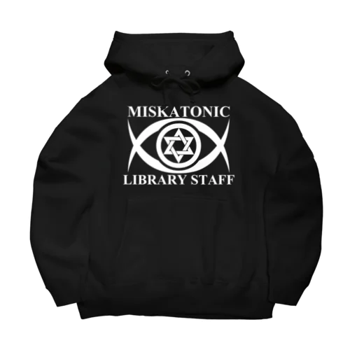 MISKATONIC LIBRARY STAFF ビッグシルエットパーカー