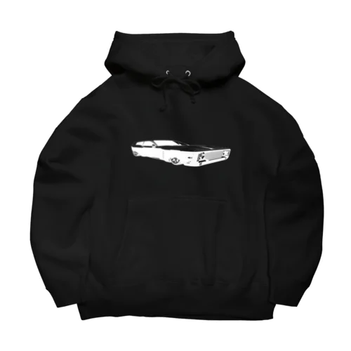 GRAY SCALE Journey V8(Black and white) Big Hoodie