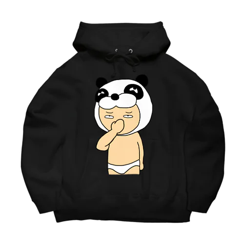 プププッ、パンダ Big Hoodie