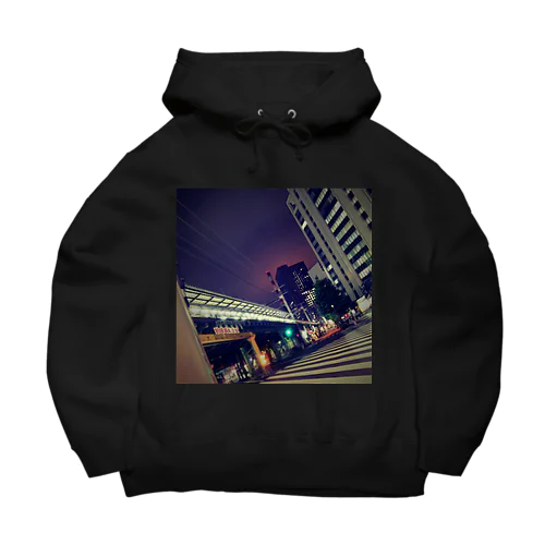 夜散歩 Big Hoodie