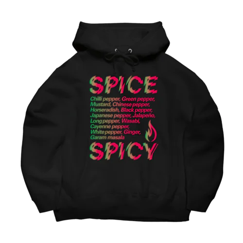 SPICE SPICY（Chili） ビッグシルエットパーカー