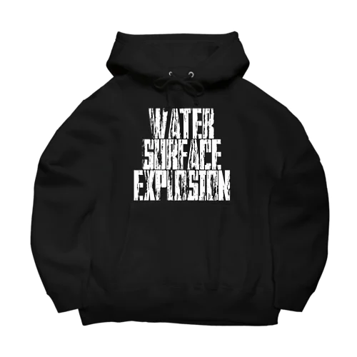 WATER SURFACE EXPLOSION ビッグシルエットパーカー