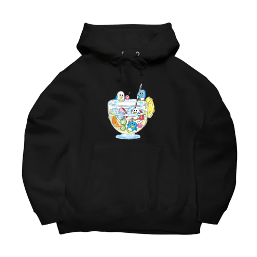 ペンギンとフルーツサワー Big Hoodie