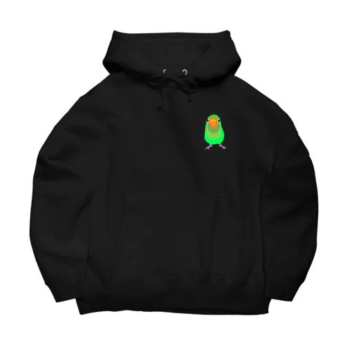 ヤエザクラインコのメロン君 Big Hoodie