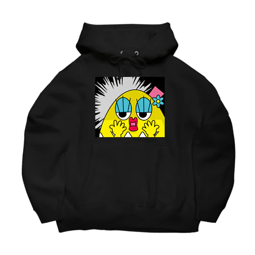 たまごマダム Big Hoodie